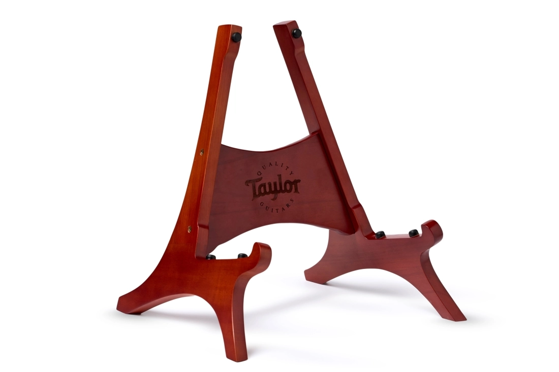 Mahogany Guitar Stand - Dark