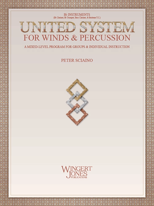 United System for Winds & Percussion - Sciaino - Bb Instruments - Book