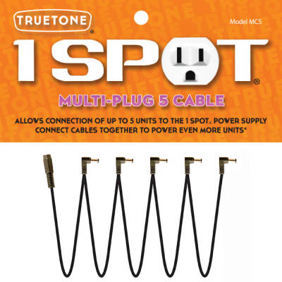 Truetone - 1 Spot Multi-Plug 5 Cable
