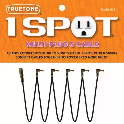 Truetone - 1 Spot Multi-Plug 5 Cable