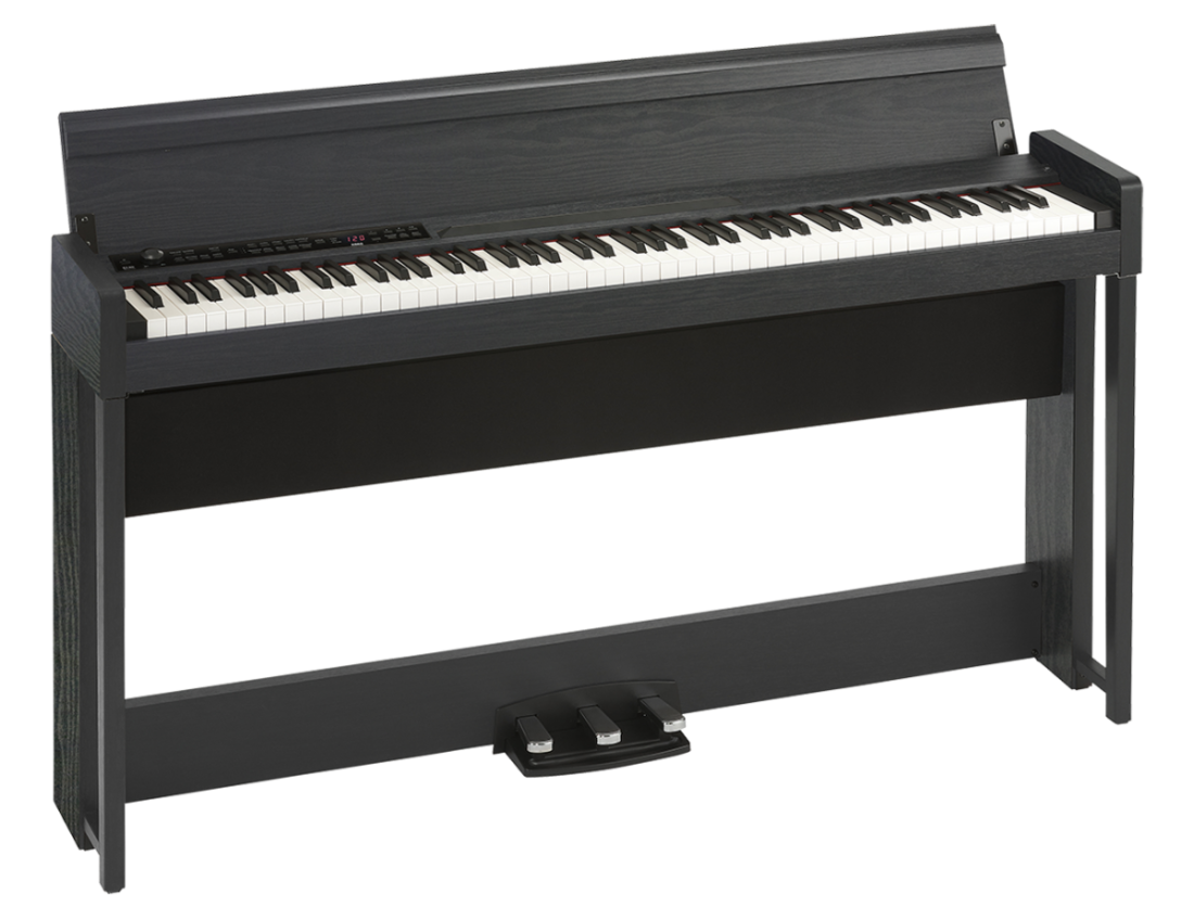 C1 Air Digital Piano w/Speakers and Stand - Black Wood Stain