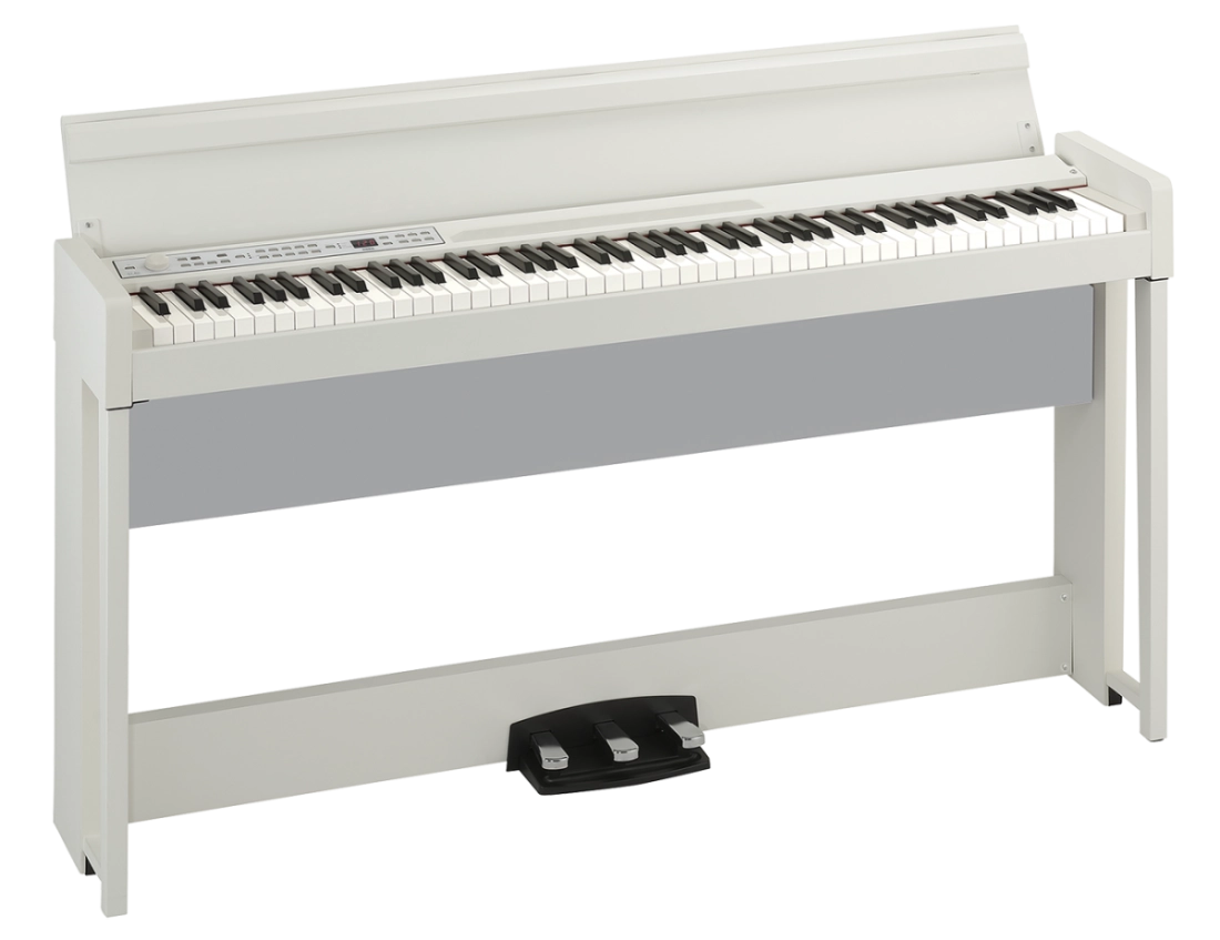 C1 Air Digital Piano w/Speakers and Stand - White