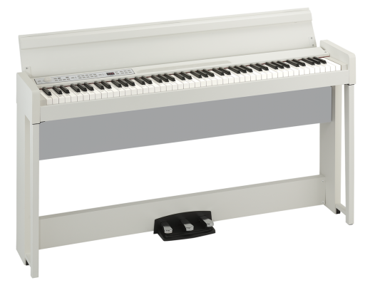 Korg - C1 Air Digital Piano w/Speakers and Stand - White