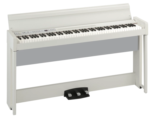 Korg - C1 Air Digital Piano w/Speakers and Stand - White