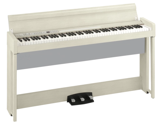 Korg - C1 Air Digital Piano w/Speakers and Stand - White Ash