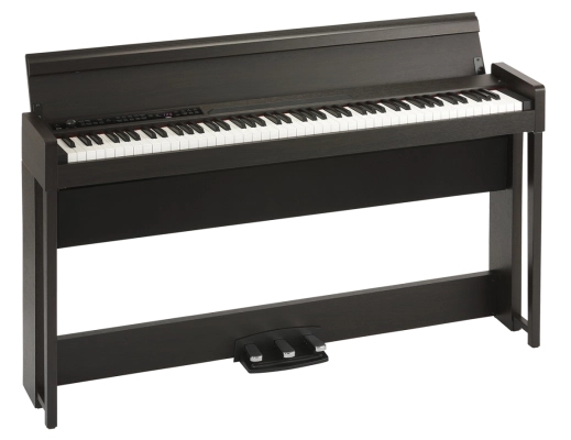 Korg - C1 Air Digital Piano w/Speakers and Stand - Brown