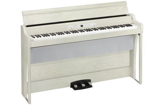 G1 Air Digital Piano w/Speakers and Stand - White Ash Wood Grain