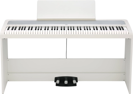 B2SP Digital Piano with Stand and Pedals - White