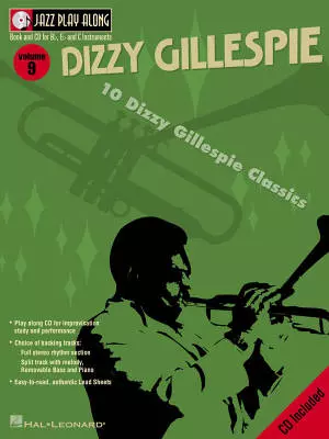 Hal Leonard - Dizzy Gillespie: Jazz Play-Along Volume 9 - Book/CD