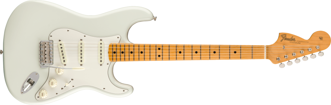 Jimi Hendrix Voodoo Child Signature Stratocaster NOS, Maple Fingerboard - Olympic White