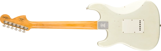 Jimi Hendrix Voodoo Child Stratocaster Journeyman Relic, Maple Fingerboard - Olympic White