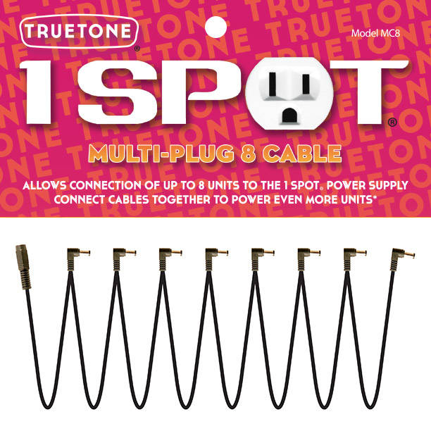 1 Spot Multi-Plug 8 Cable