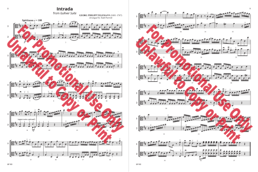 Compatible String Ensembles: Classical Duets - Parrish - Viola - Book