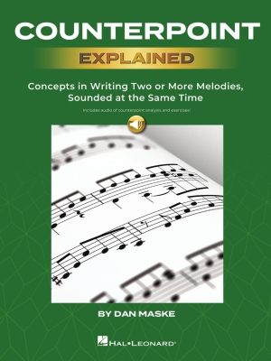 Hal Leonard - Counterpoint Explained - Maske - Book/Audio Online
