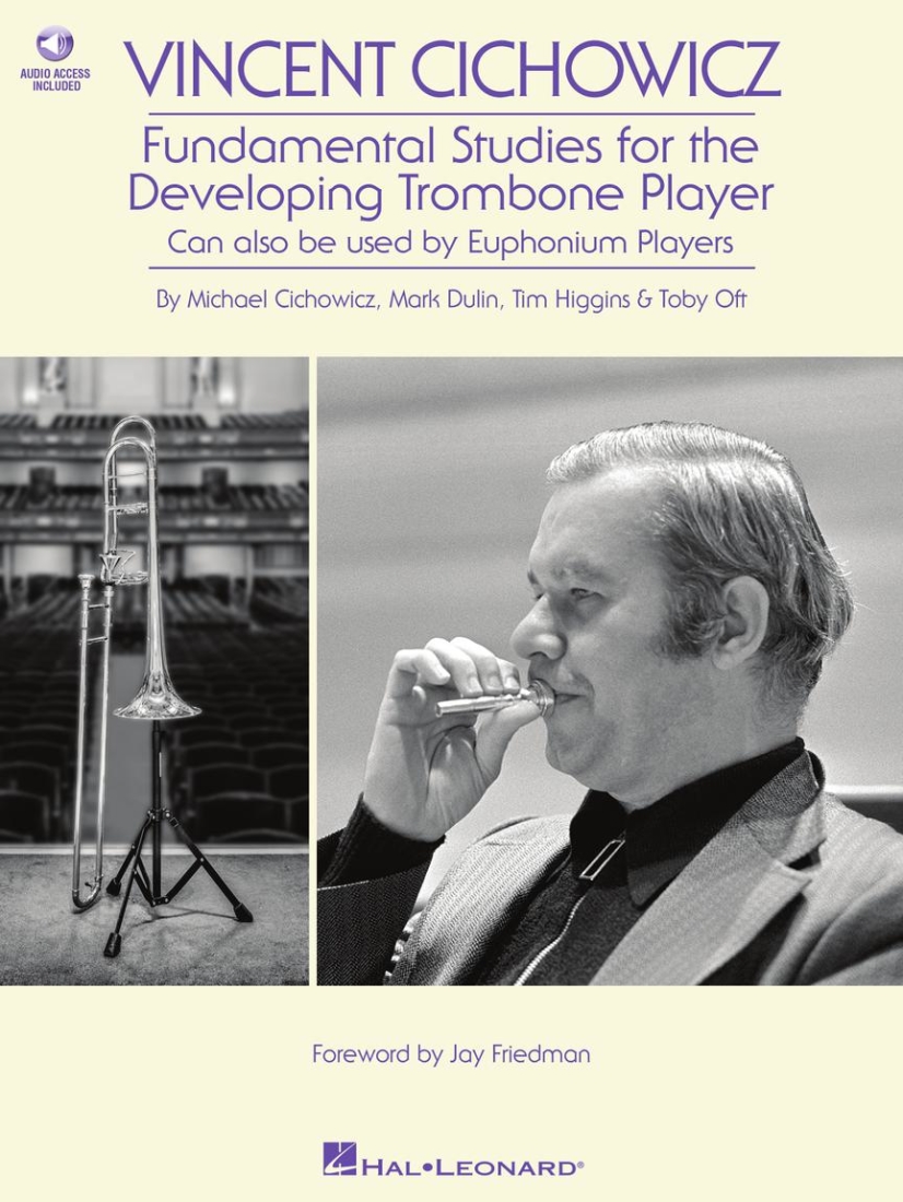 Fundamental Studies for the Developing Trombone Player - Cichowicz - Trombone - Book/Audio Online