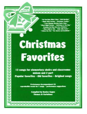 Themes & Variations - Christmas Favorites - Gagne - Book/CD