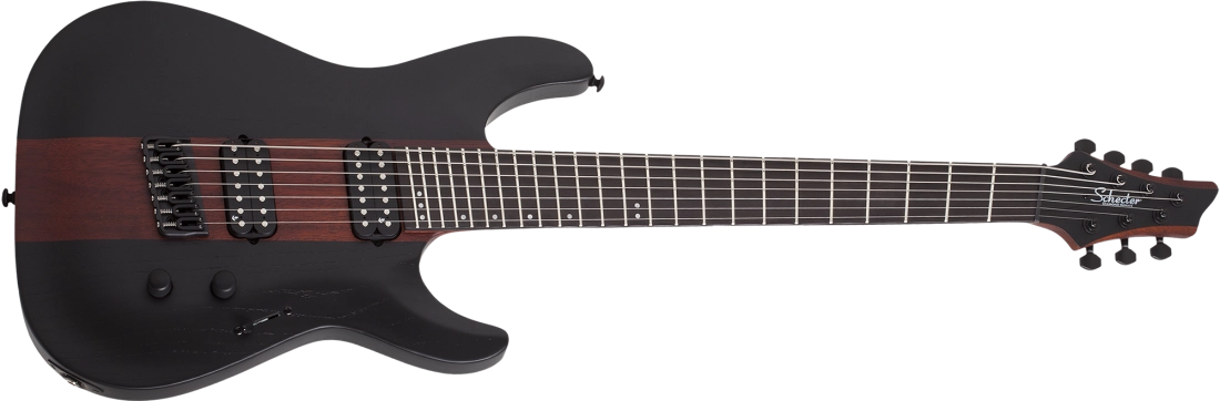 C-7 Multiscale Rob Scallon 7-String Electric Guitar - Satin Dark Roast