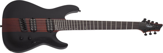 Schecter - C-7 Multiscale Rob Scallon 7-String Electric Guitar - Satin Dark Roast