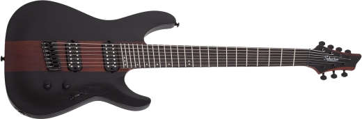 Schecter - C-7 Multiscale Rob Scallon 7-String Electric Guitar - Satin Dark Roast