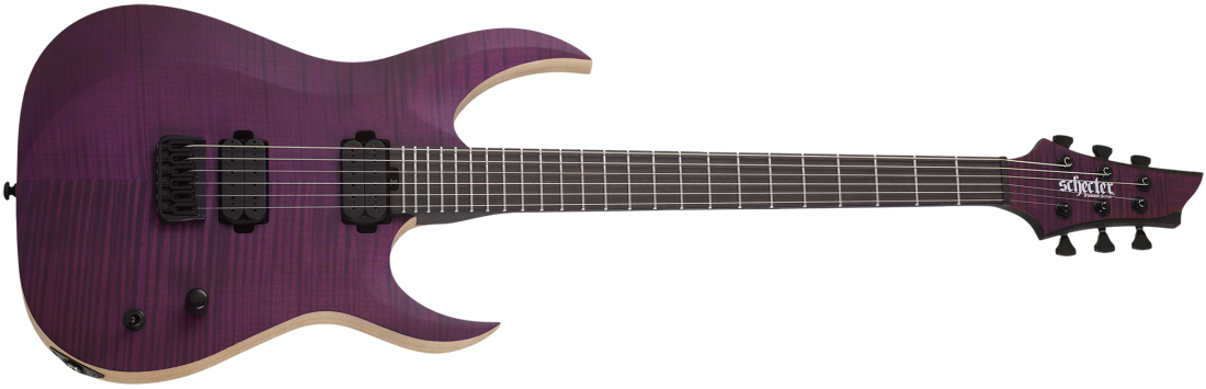 John Browne Tao-6 Electric Guitar - Satin Trans Purple