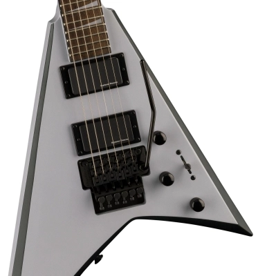 X Series Rhoads RRX24, Laurel Fingerboard - Battle Ship Gray with Black Bevels