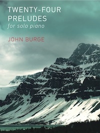 Twenty-four Preludes - Burge - Piano - Book