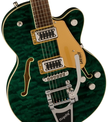 G5655T-QM Electromatic Center Block Jr. Single-Cut Quilted Maple with Bigsby - Mariana