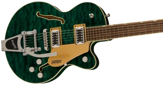 G5655T-QM Electromatic Center Block Jr. Single-Cut Quilted Maple with Bigsby - Mariana