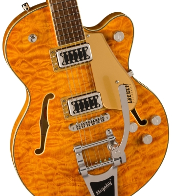 G5655T-QM Electromatic Center Block Jr. Single-Cut Quilted Maple with Bigsby - Speyside