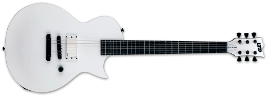 LTD EC Arctic Metal Series Electric Guitar - Snow White Satin