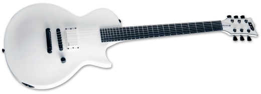 LTD EC Arctic Metal Series Electric Guitar - Snow White Satin