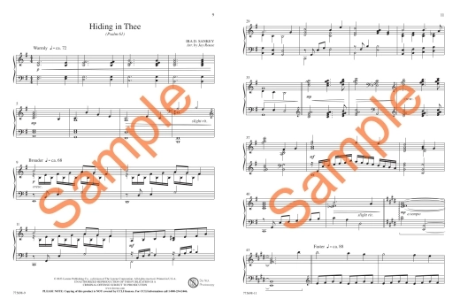 Hiding in Thee - Rouse - Piano - Book