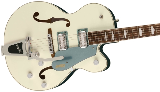 G5420T-140 Electromatic 140th Double Platinum Hollow Body with Bigsby, Laurel Fingerboard - Two-Tone Pearl Platinum/Stone Platinum