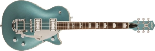 Gretsch Guitars - G5230T-140 Electromatic 140th Double Platinum Jet with Bigsby, Laurel Fingerboard - Two-Tone Stone Platinum/Pearl Platinum