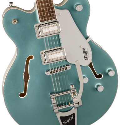 G5622T-140 Electromatic 140th Double Platinum Center Block with Bigsby, Laurel Fingerboard - Two-Tone Stone Platinum/Pearl Platinum