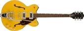 Gretsch Guitars - G2604T Limited Edition Streamliner Rally II Center Block with Bigsby, Laurel Fingerboard - Two-Tone Bamboo Yellow\/Copper Metallic