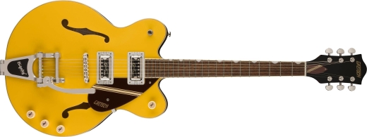 G2604T Limited Edition Streamliner Rally II Center Block with Bigsby, Laurel Fingerboard - Two-Tone Bamboo Yellow/Copper Metallic