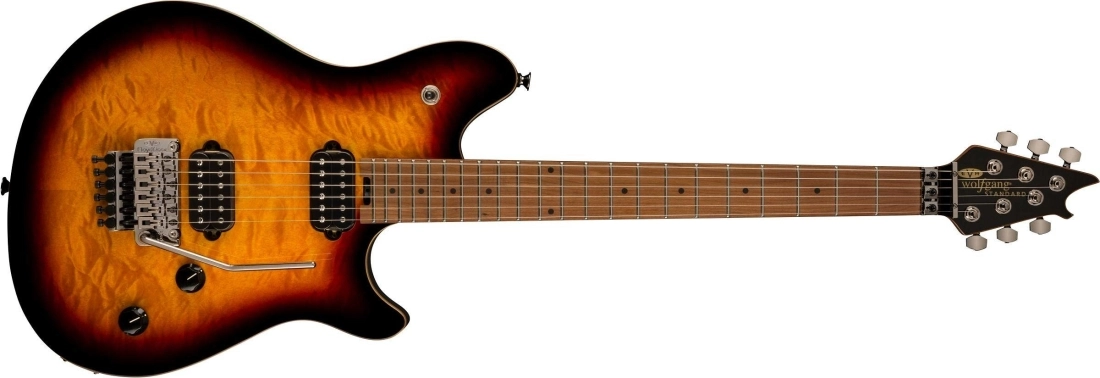 Wolfgang WG Standard QM, Baked Maple Fingerboard - 3-Color Sunburst