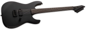 LTD M-HT Black Metal Electric Guitar - Black Satin