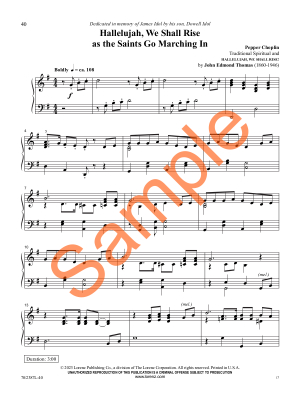 Alleluias for the Piano: Hymn Arrangements to Lift Our Praise - Choplin - Piano - Book