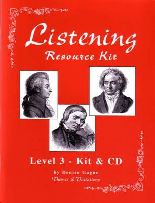 Themes & Variations - Listening Kit 3 (Grade 3) - Gagne - Book/CD
