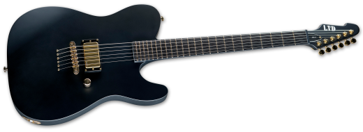 AA-1 Alan Ashby Signature Electric Guitar with Case - Black Satin