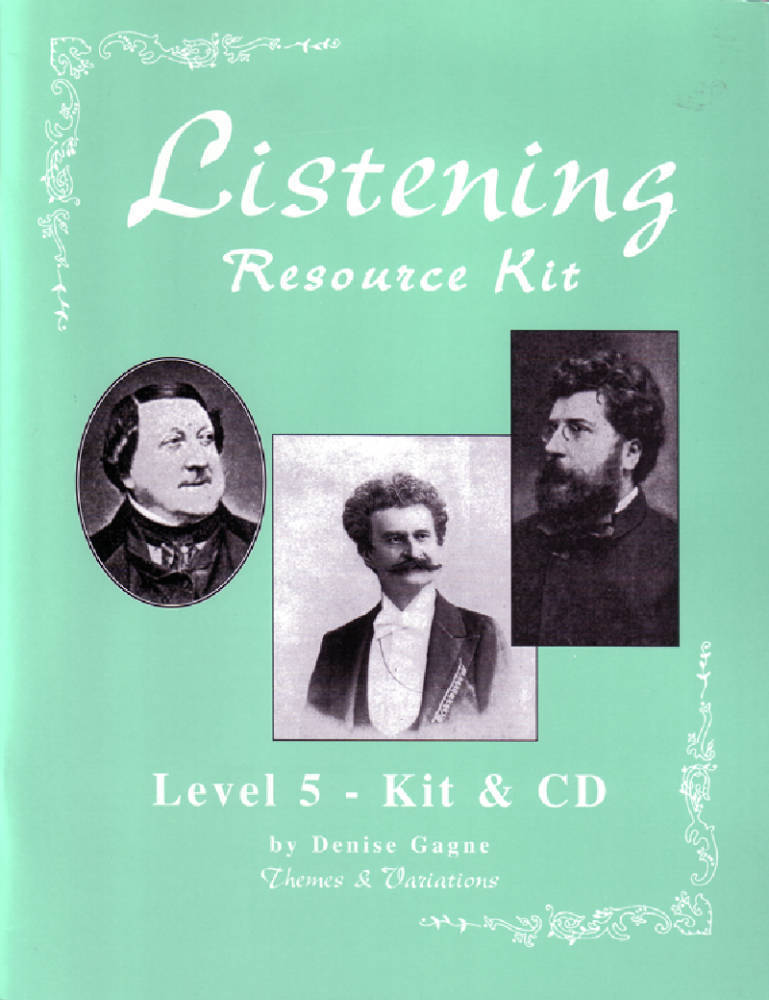 Listening Kit 5 (Grade 5) - Gagne - Book/CD