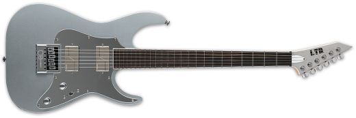 ESP Guitars - KS M-6 Evertune Ken Susi Signature Electric Guitar with Case - Metallic Silver