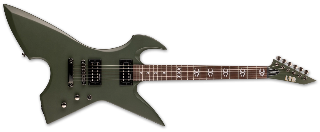 Max-200 RPR Max Cavalera Signature Electric Guitar - Military Green Satin