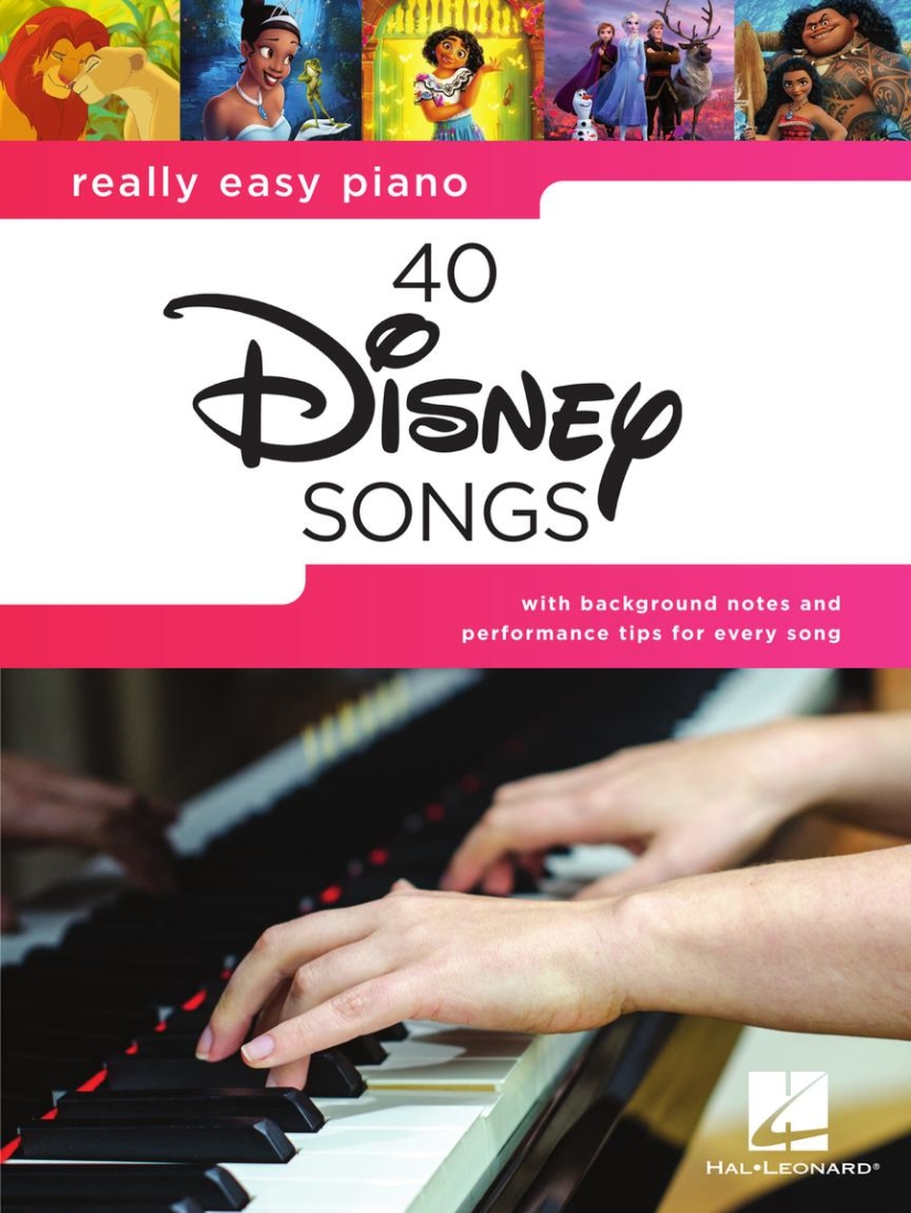 40 Disney Songs: Really Easy Piano - Book