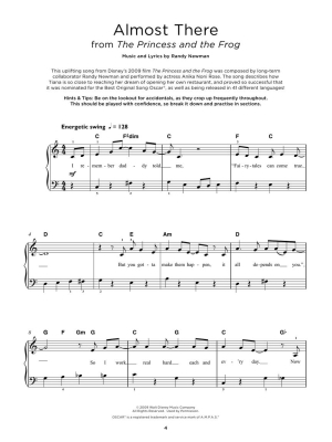 40 Disney Songs: Really Easy Piano - Book