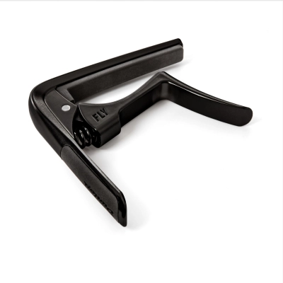 63CBK Trigger Fly Curved Guitar Capo - Black