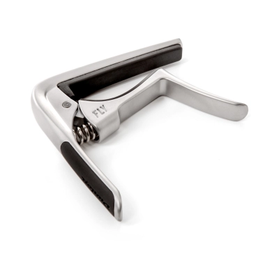 63CSC Trigger Fly Curved Guitar Capo - Satin Chrome