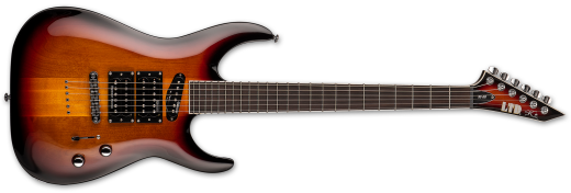 ESP Guitars - SC-20 Stephen Carpenter Signature Electric Guitar with Case - 3-Tone Burst